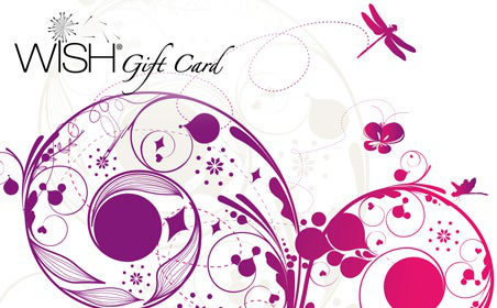 WISH Gift Cards Plastic